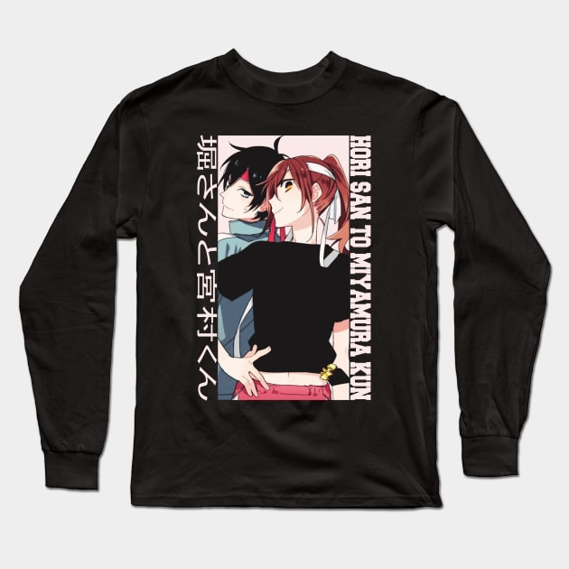 Hori-san to Miyamura-kun Long Sleeve T-Shirt by abdul rahim